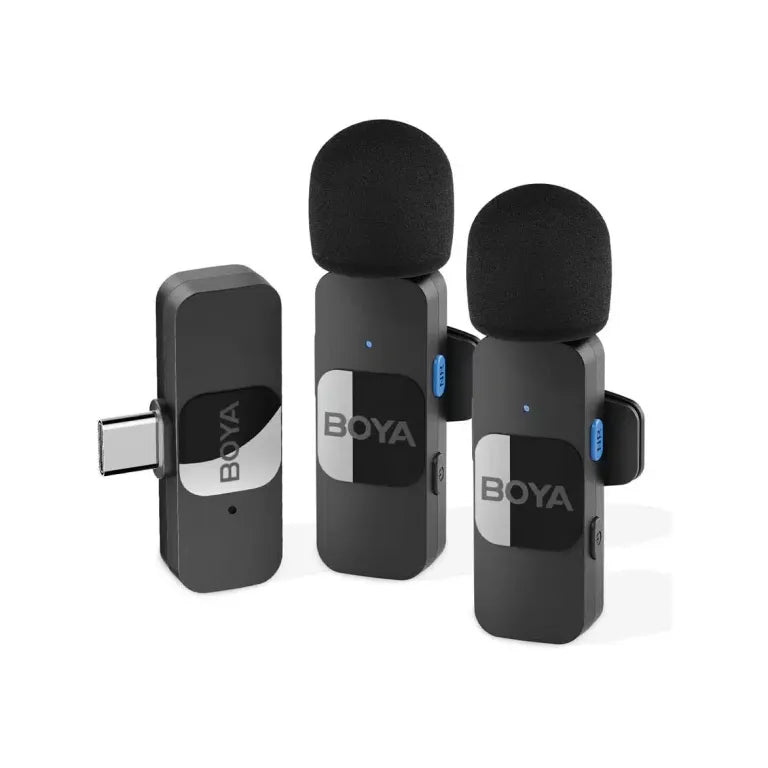 BOYA BY-V20 USB-C Wireless Microphone (2 Person) BOYA BY-V20 USB-C Wireless Microphone (2 Person)